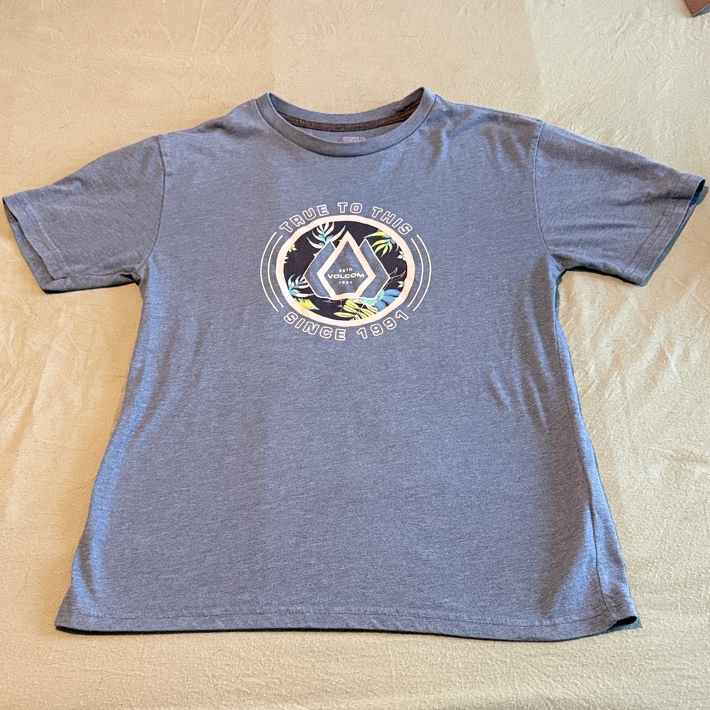 Volcom Blue Graphic Kids T-Shirt